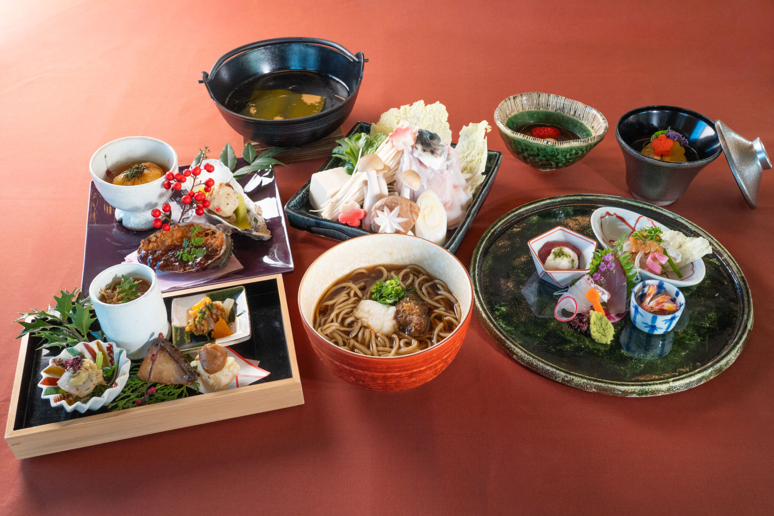 【2月会席料理・前菜】のご紹介